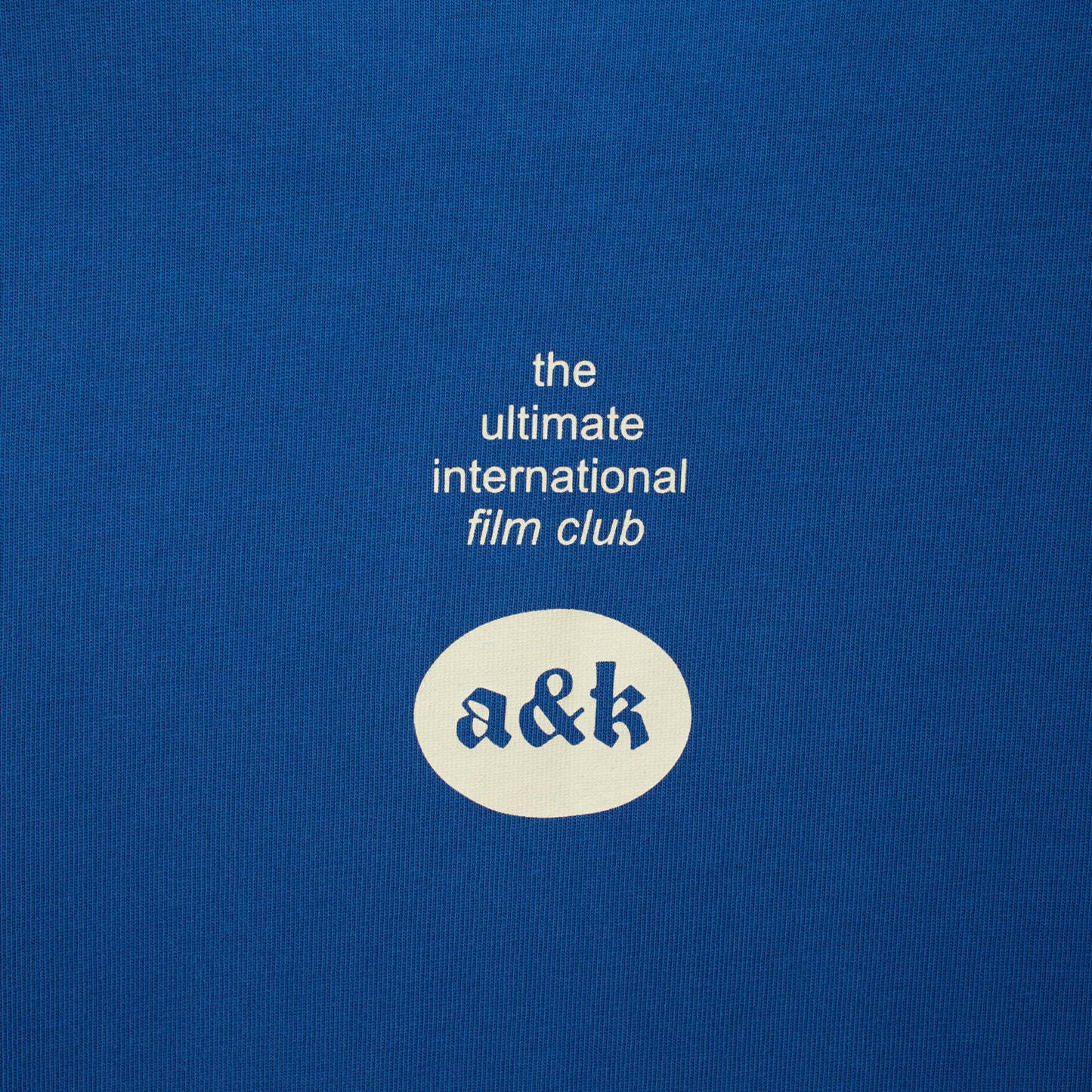Long-Sleeve "Film Club Blue"