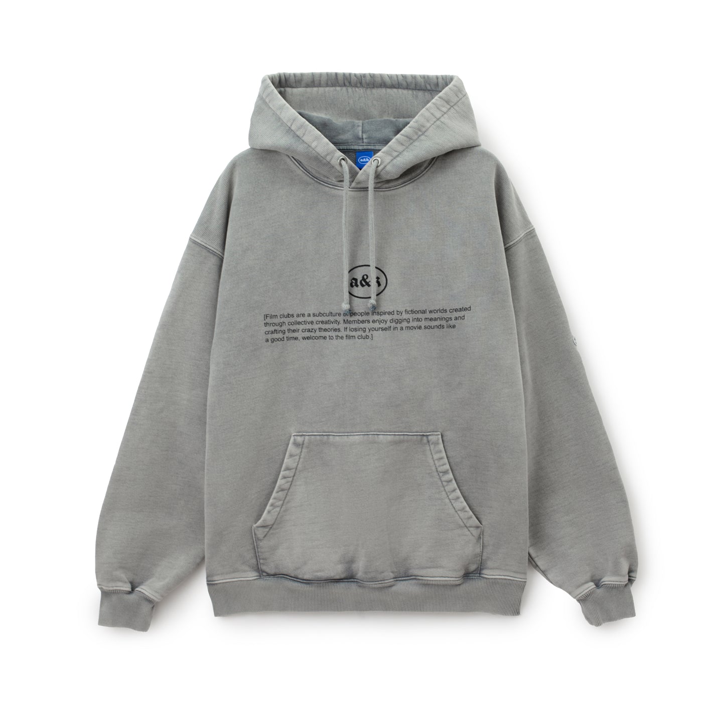 Hoodie "What is a Film Club Grey"