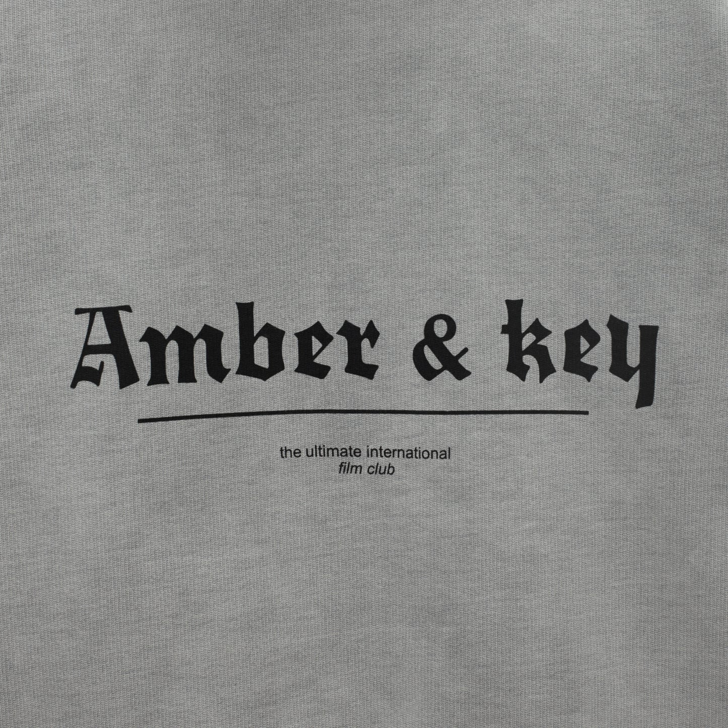Hoodie "What is a Film Club Grey"