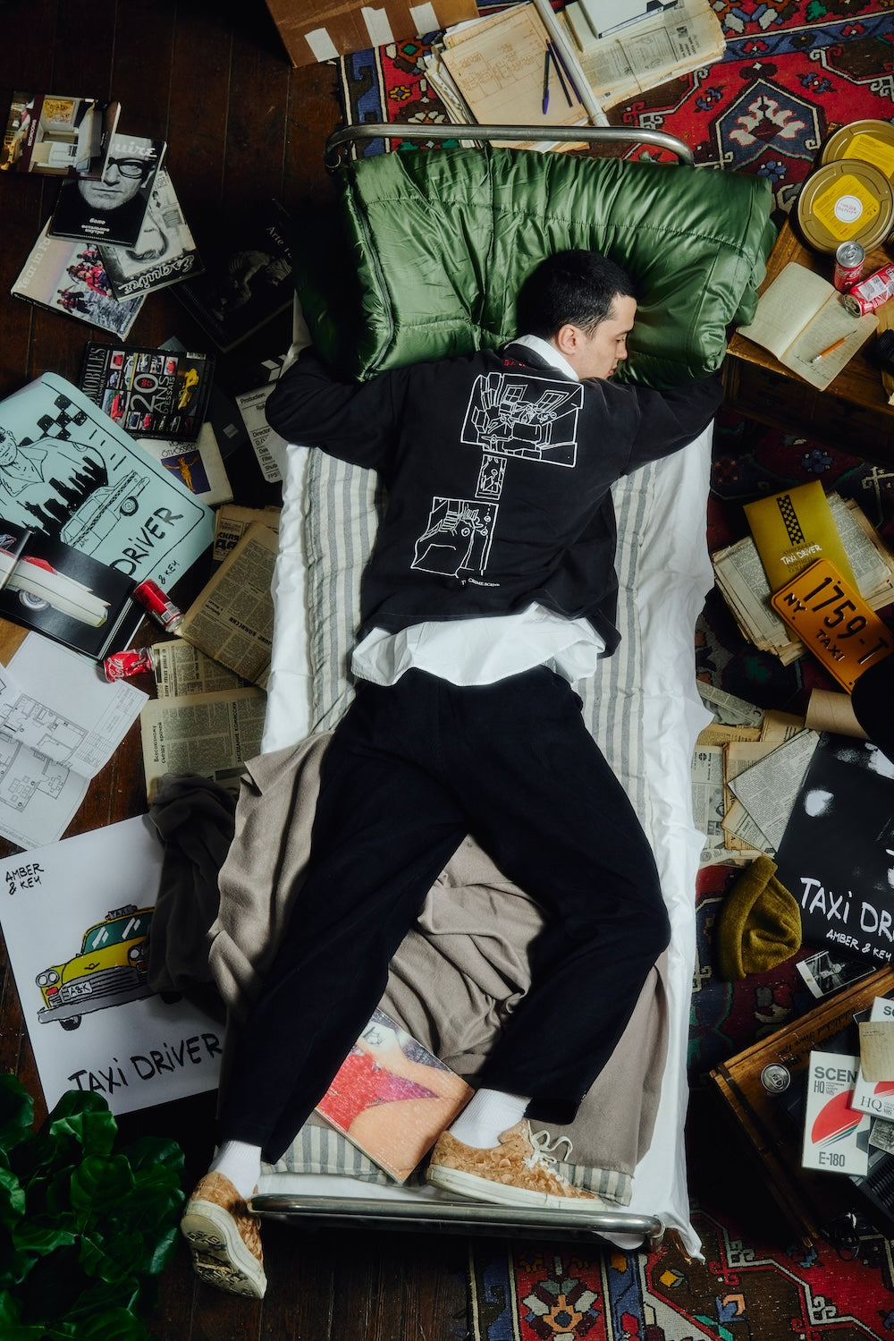 Long Sleeve "Crime Scene Layout"