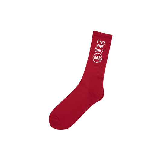 Socks "Eyes Wide Shut Red"