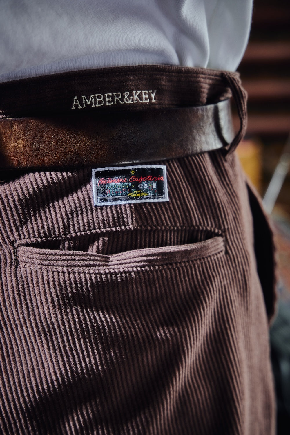 Pants "Taxi Driver Dark Brown"
