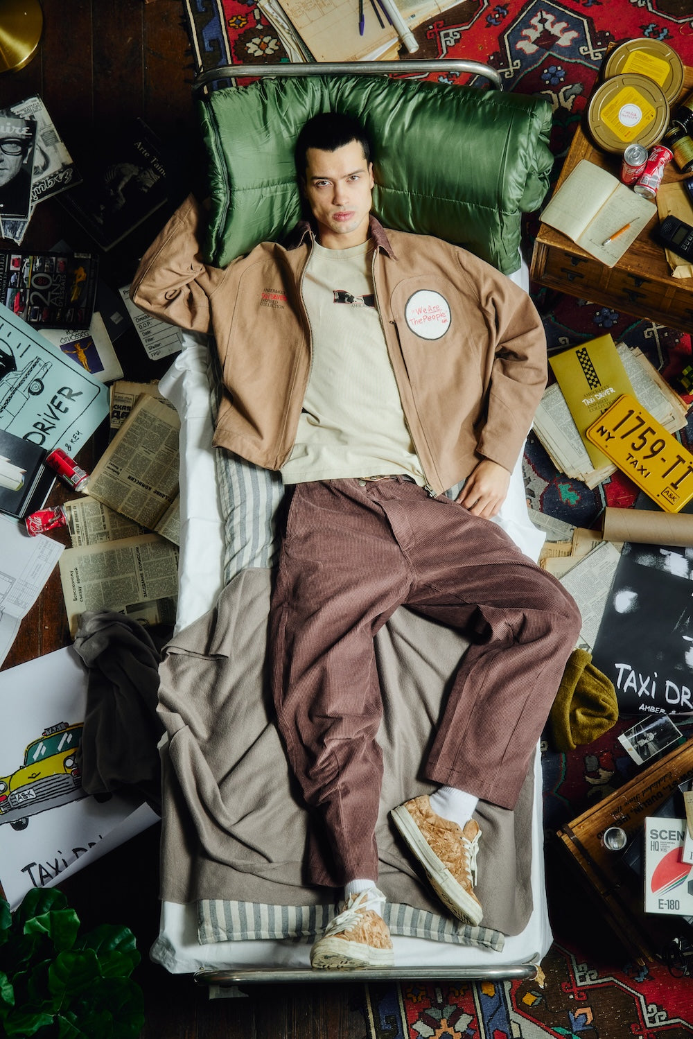 Pants "Taxi Driver Dark Brown"