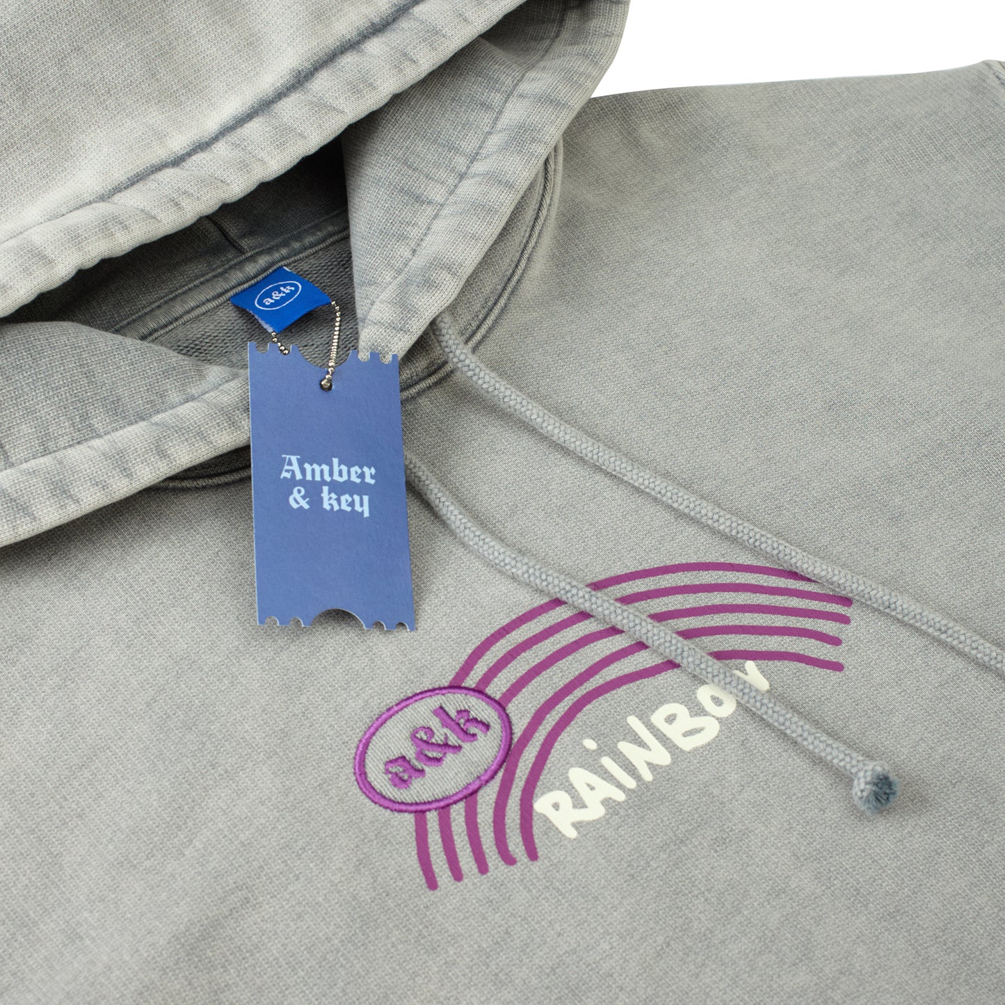 Hoodie "Rainbow Grey"
