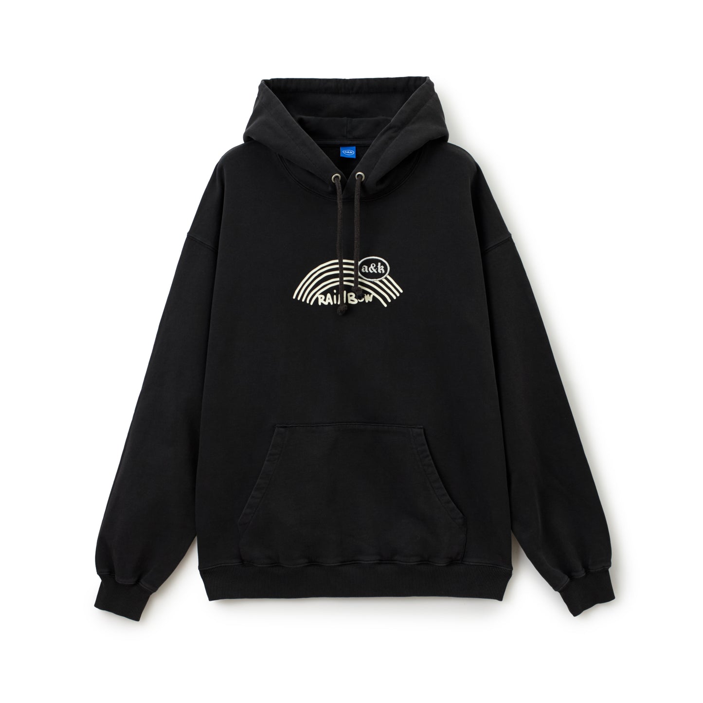 Hoodie "Rainbow Black"