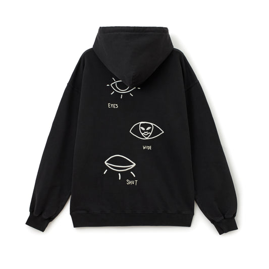 Hoodie "Rainbow Black"