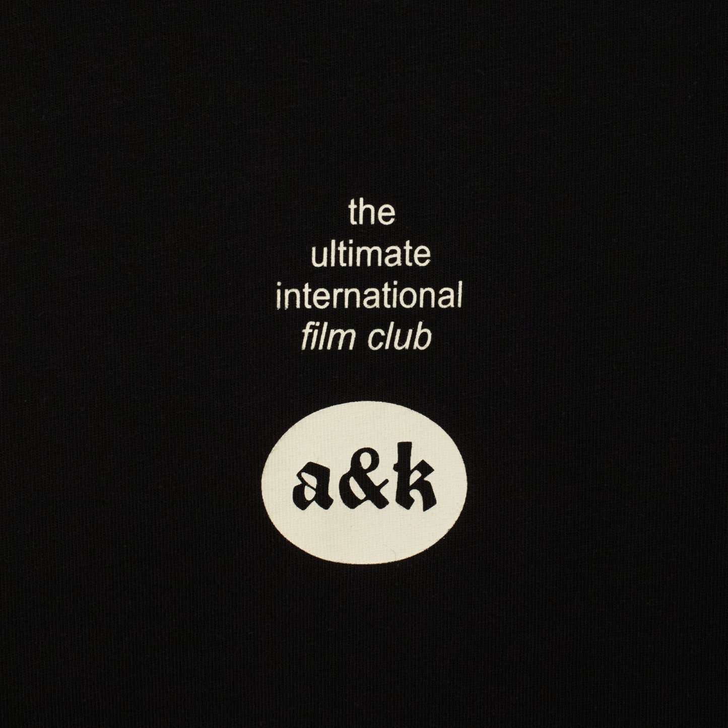Long-Sleeve "Film Club Black"