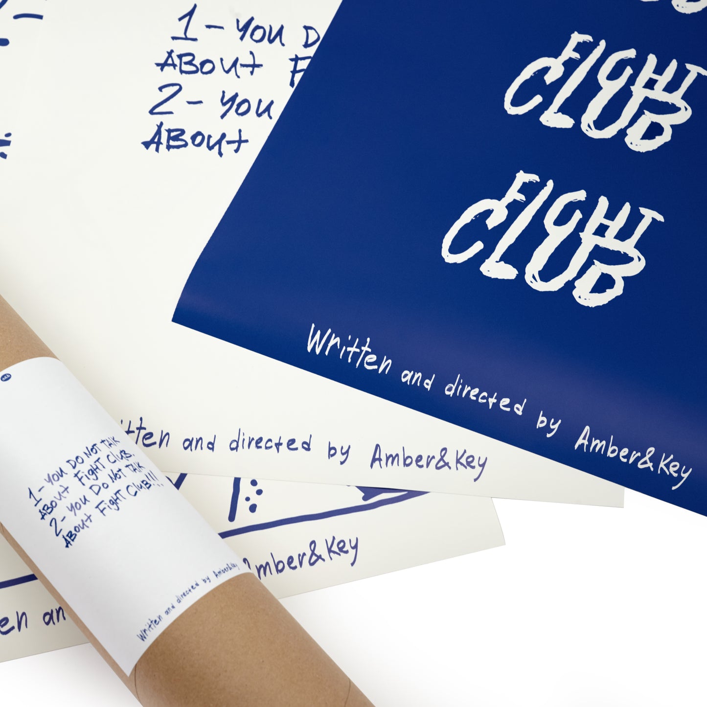 Posters "Don’t talk about F* Club"