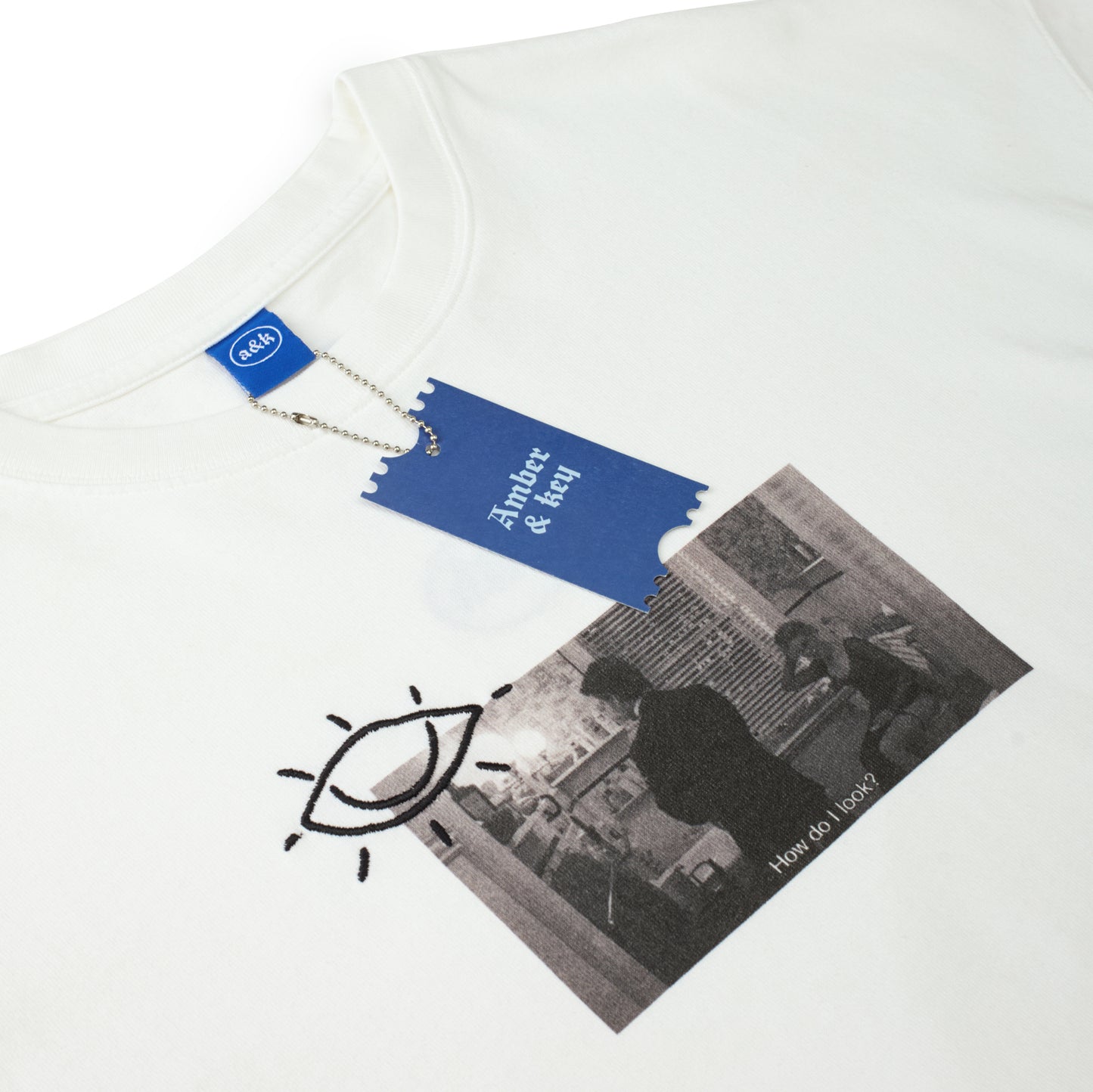 T-shirt "How Do I look White"