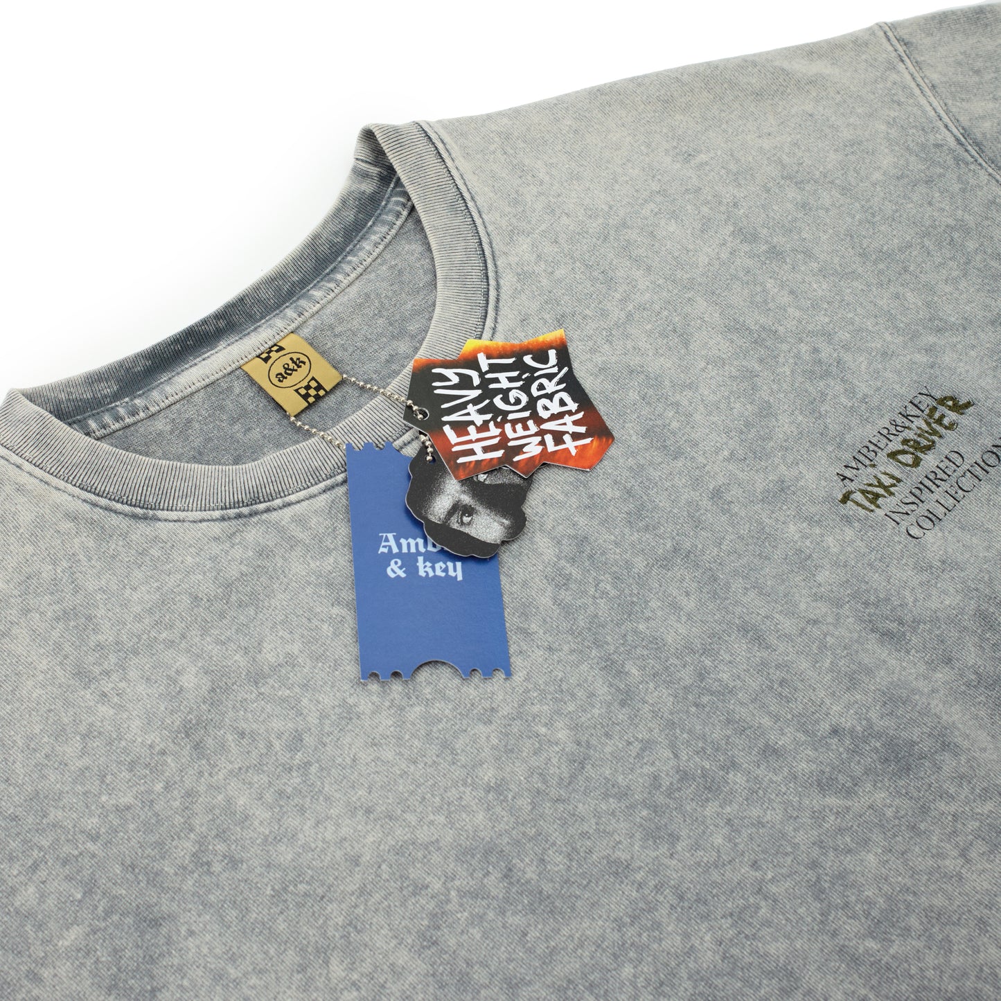 T-shirt "Through the Mirror Grey melange"