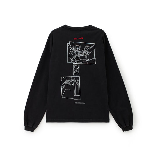 Long Sleeve "Crime Scene Layout"