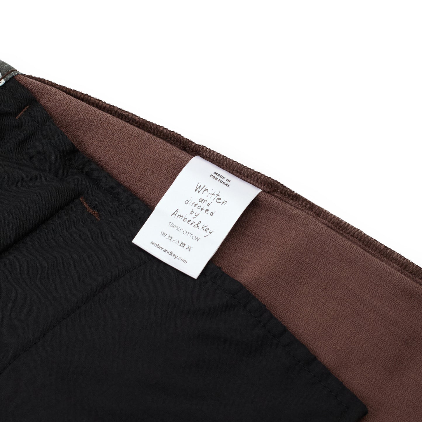 Pants "Taxi Driver Dark Brown"