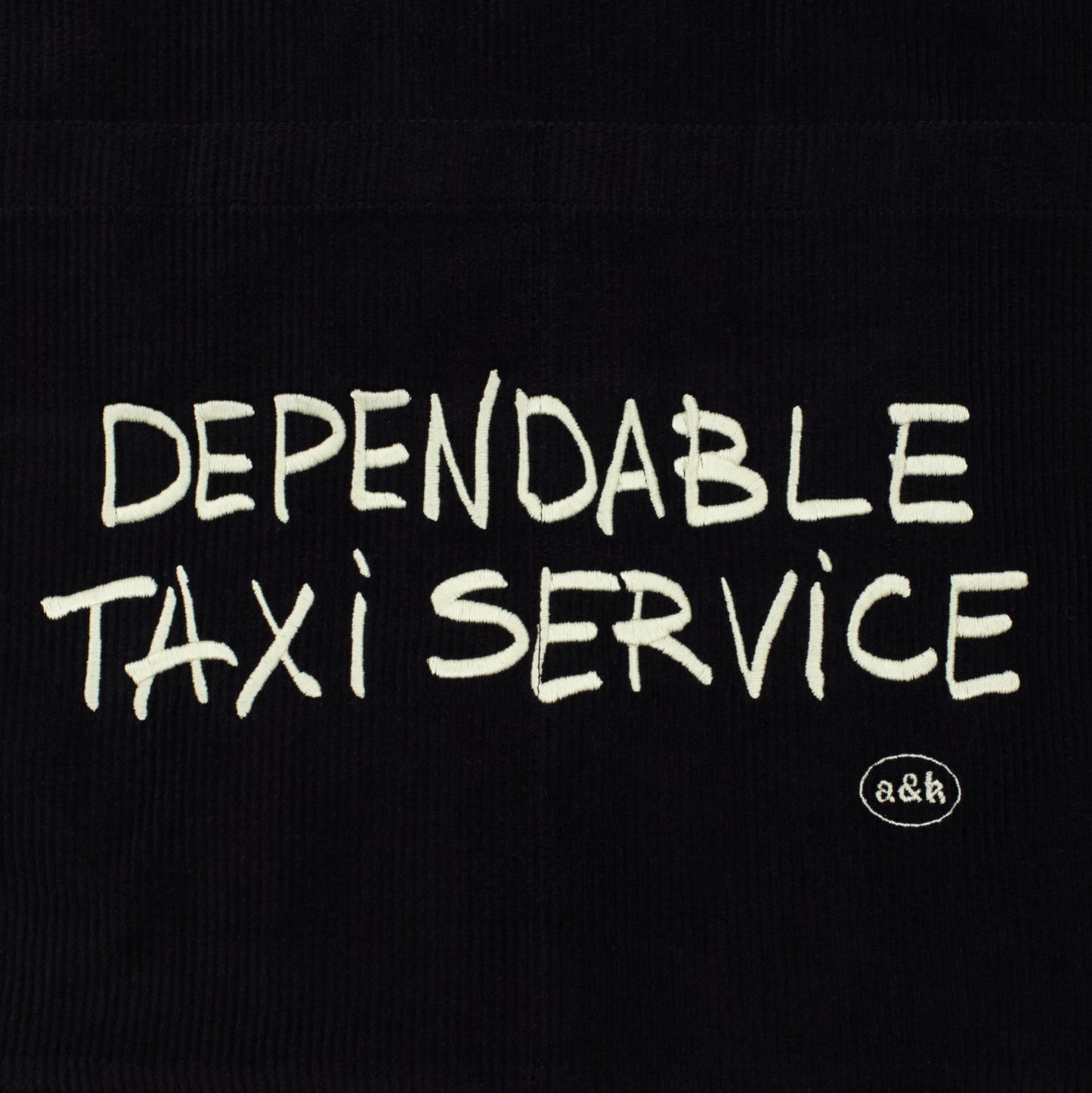 Bag "Dependable Taxi Service"
